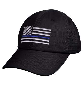 Mesh Back Thin Blue Line Tactical Cap