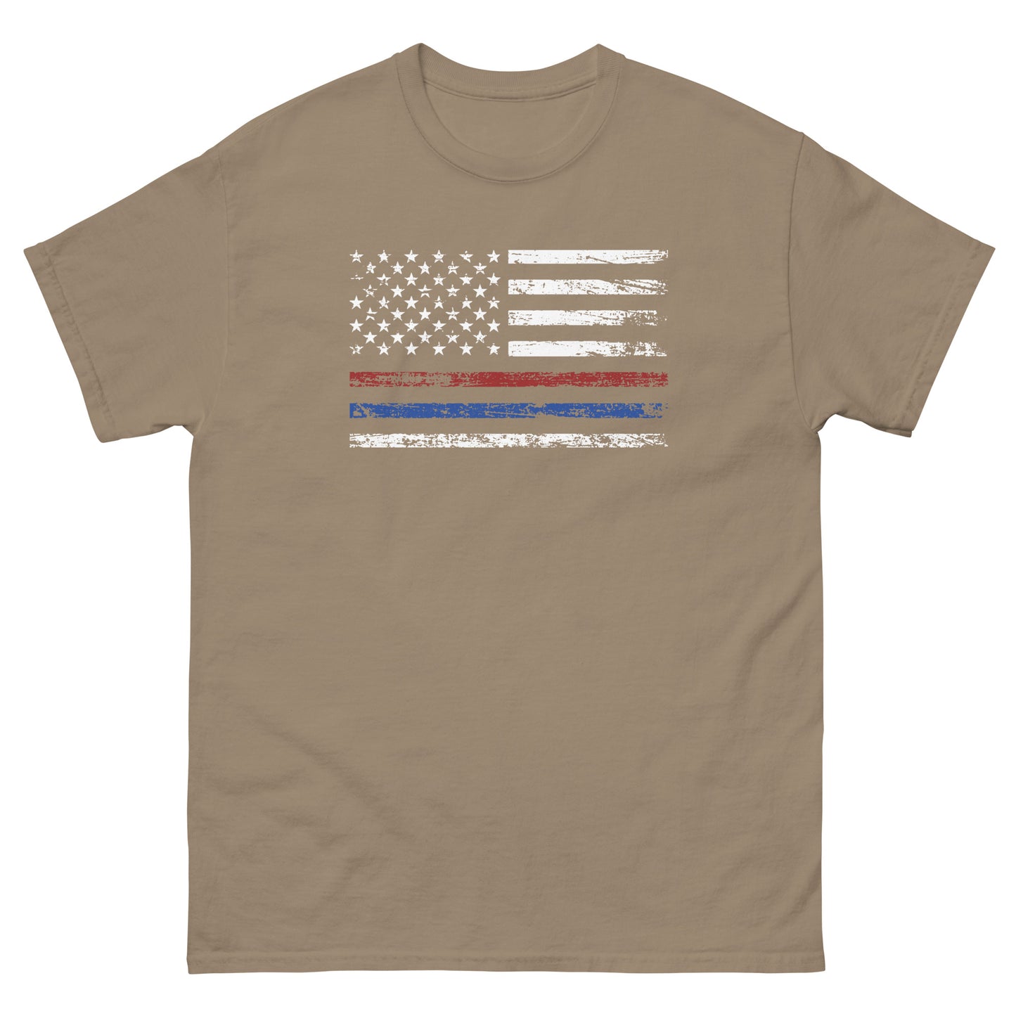 Thin Red and Blue Line Shirt