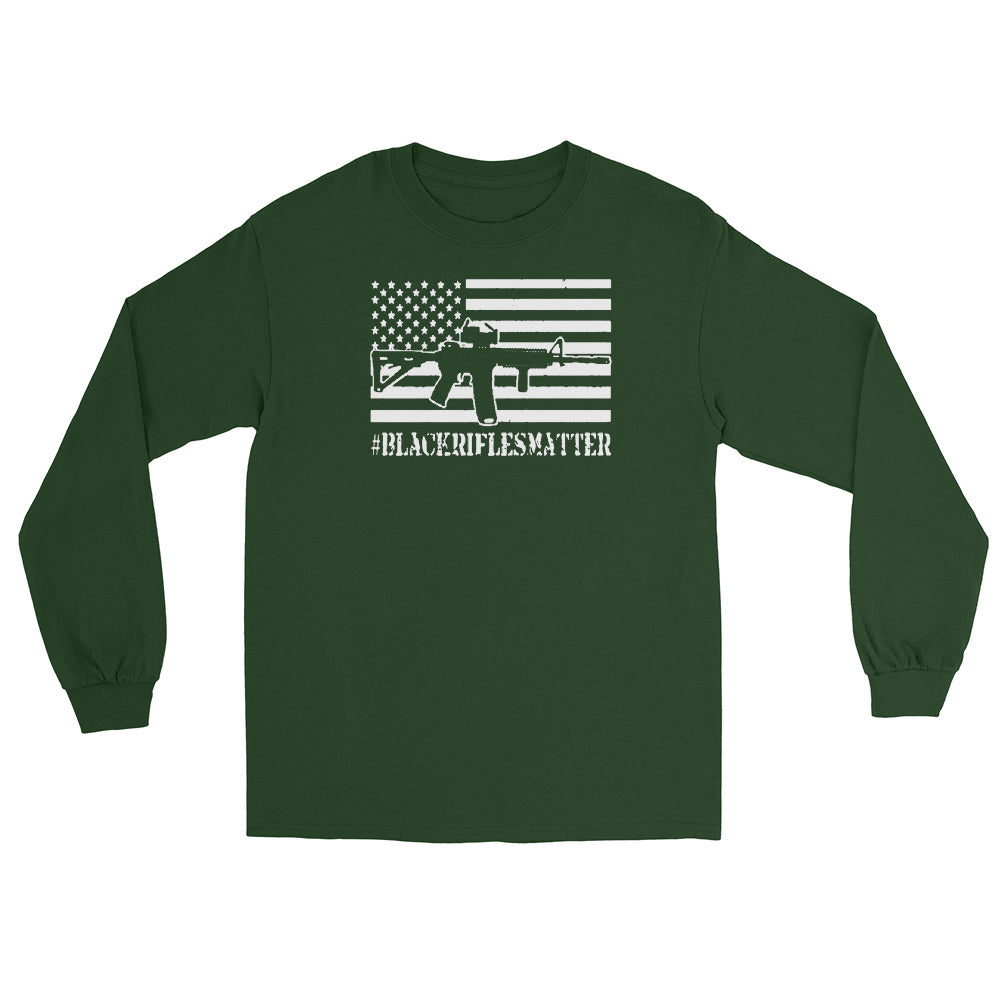 Black Rifles Matter Long Sleeve Shirt