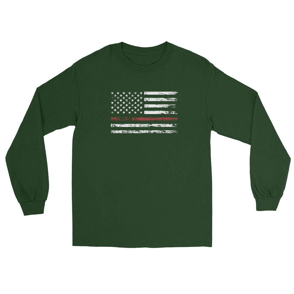 Thin Red Line Long Sleeve Shirt
