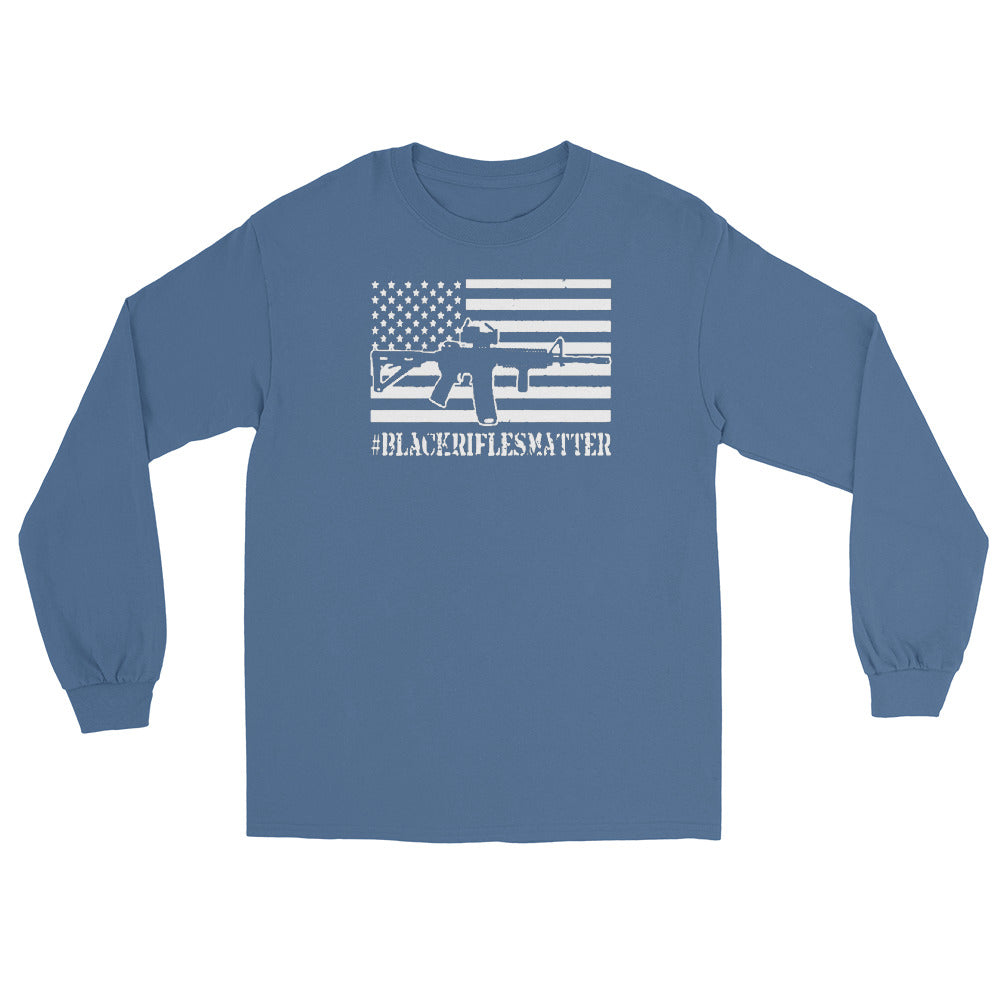 Black Rifles Matter Long Sleeve Shirt