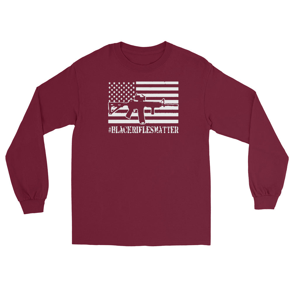 Black Rifles Matter Long Sleeve Shirt