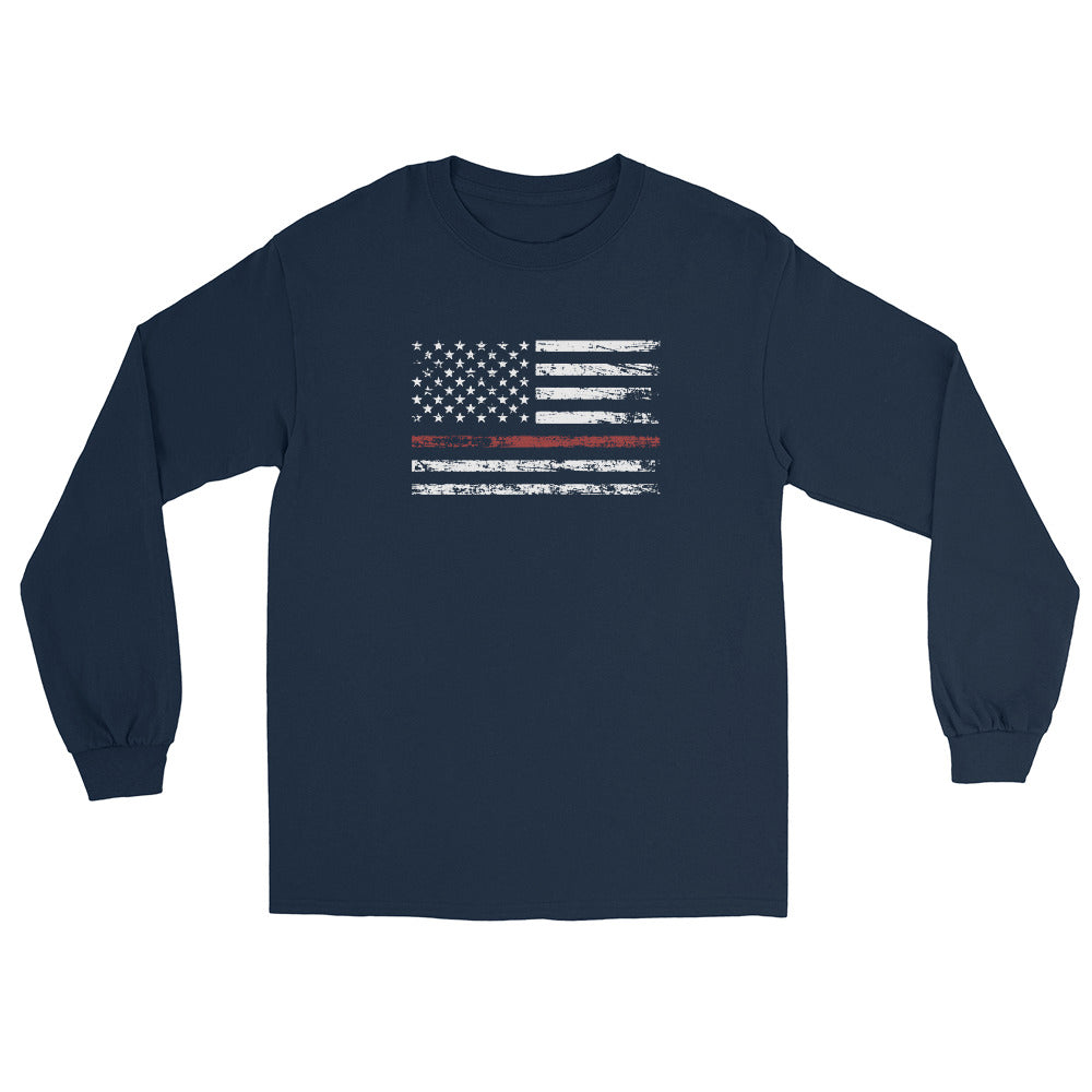Thin Red Line Long Sleeve Shirt