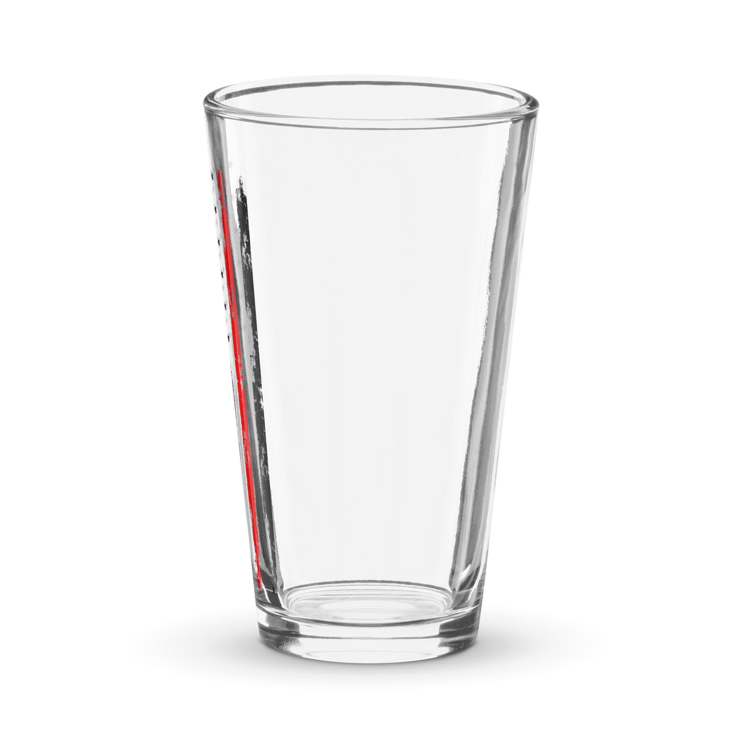 Thin Red Line pint glass