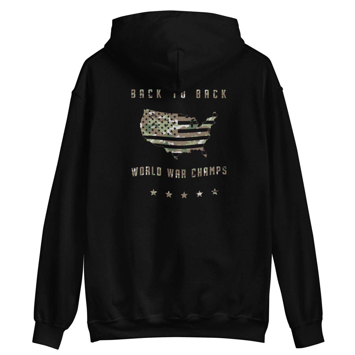 Back to Back World War Champs Multicam Hoodie