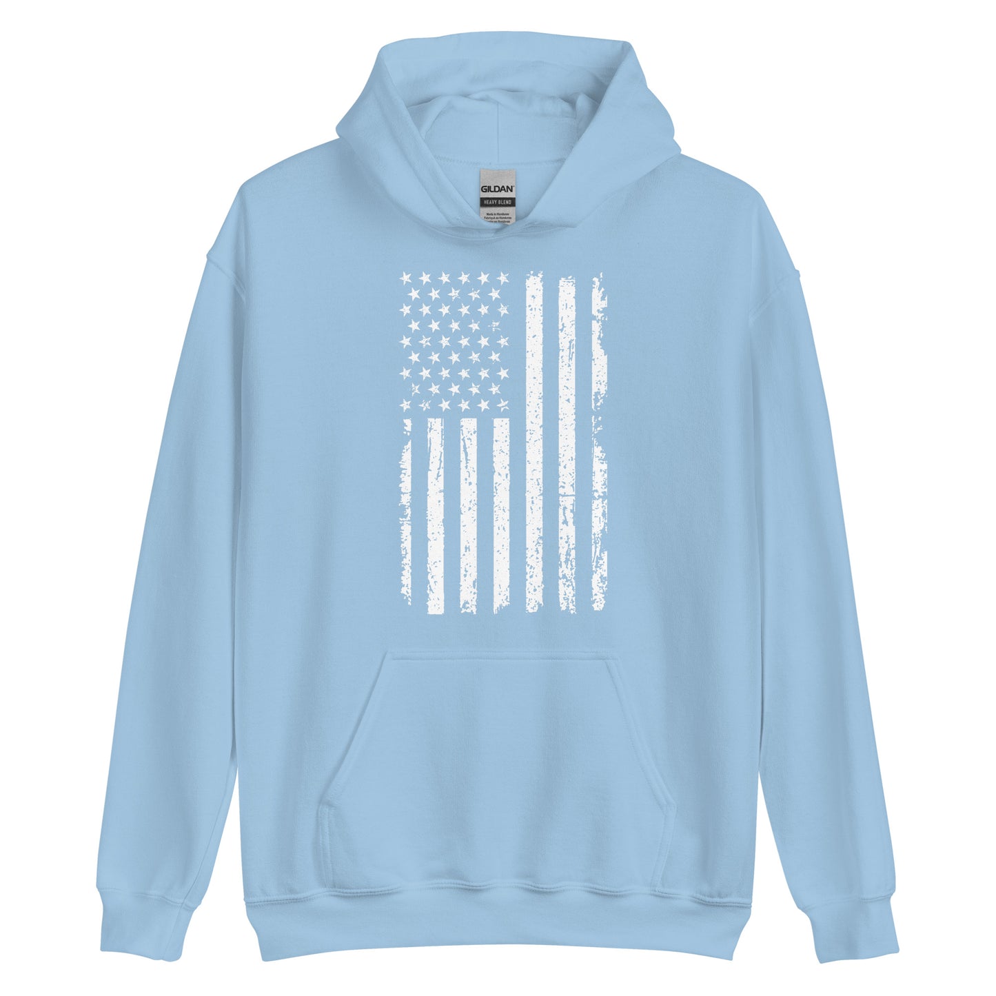 Distressed Flag Hoodie