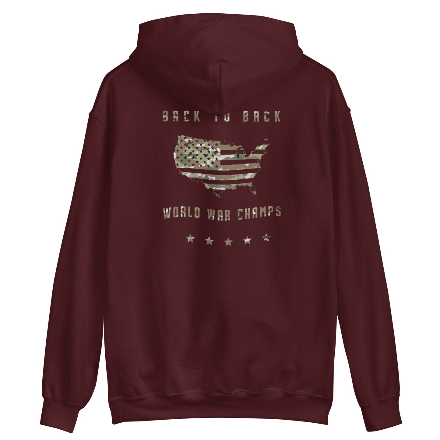 Back to Back World War Champs Multicam Hoodie