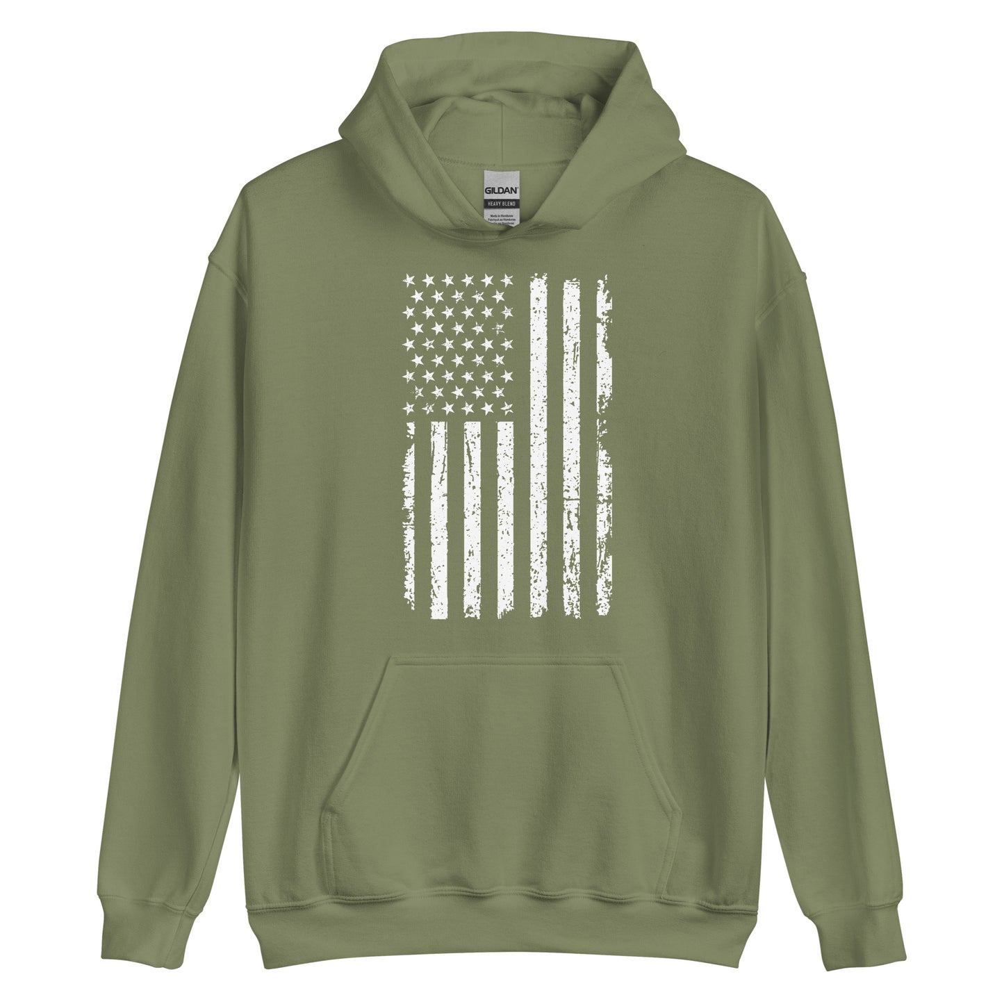 Distressed Flag Hoodie