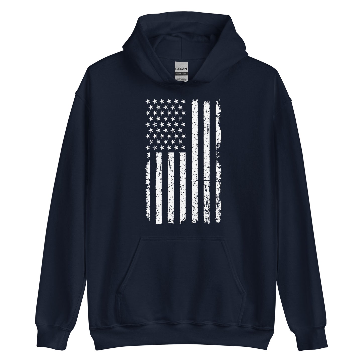 Distressed Flag Hoodie