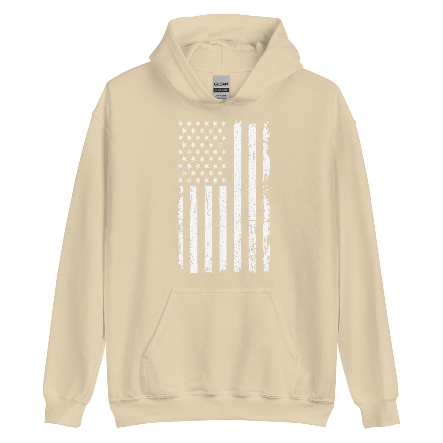 Distressed Flag Hoodie