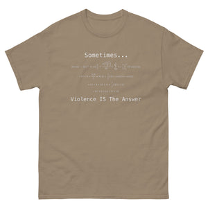 Violence is the Answer Shirt