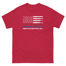 Thin Red and Blue Line Shirt