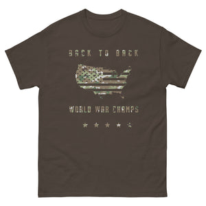 Multicam Back to Back World War Champs Shirt