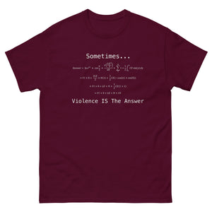 Violence is the Answer Shirt
