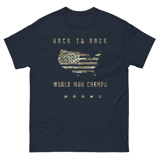 Multicam Back to Back World War Champs Shirt