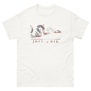 Red White and Blue Join or Die Shirt