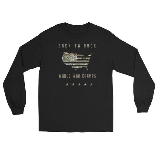 Multicam Back to Back World War Champs Long Sleeve Shirt